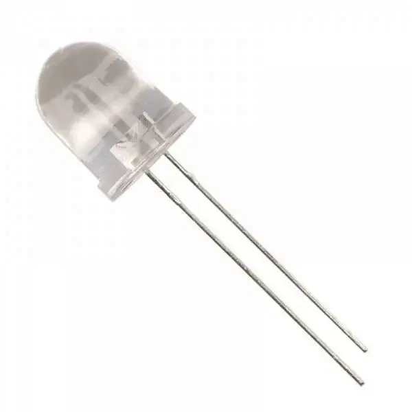 Yellow LED 10mm Transparent
