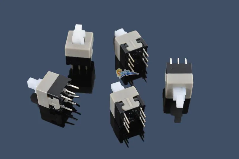 مفتاح ضغط Push Switch للتركيب على PCB بمقاس 8×8×5.5 مم
