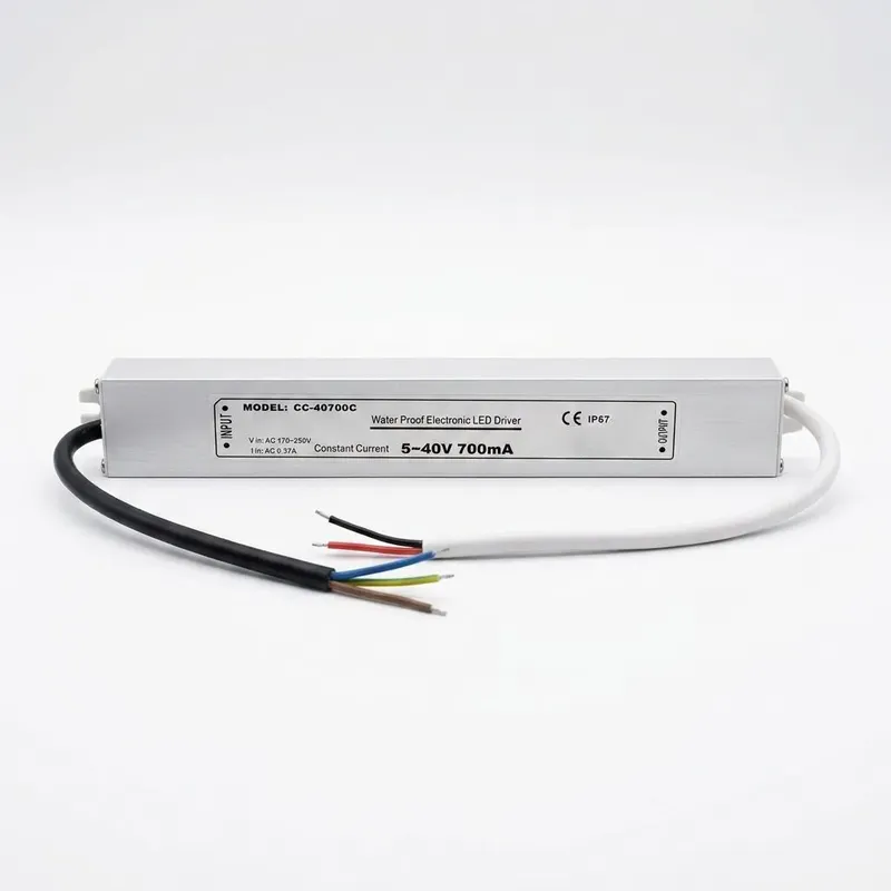 مزود طاقة LED بتيار ثابت CC-40700C 700 مللي أمبير 28 واط IP67