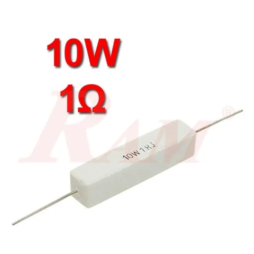 Ceramic Power Resistor 10W 1Ω