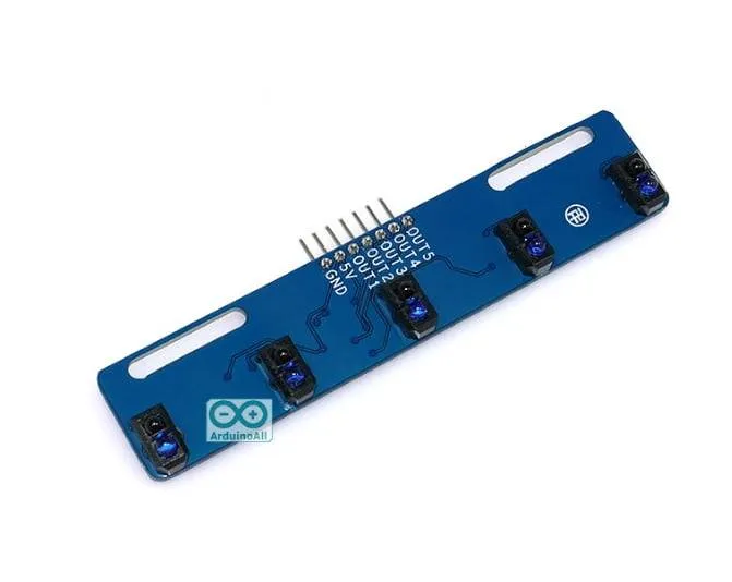 5-Channel Line Tracking Sensor Module with TCRT5000