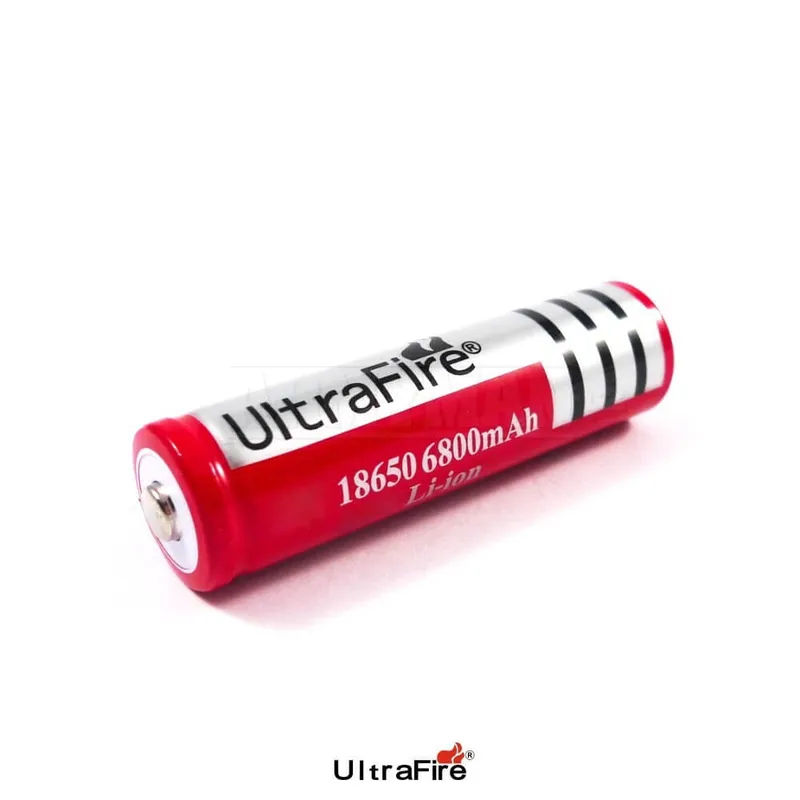 18650 Li-ion Rechargeable Battery 3.7V 4200mAh (Tested 800mAh)