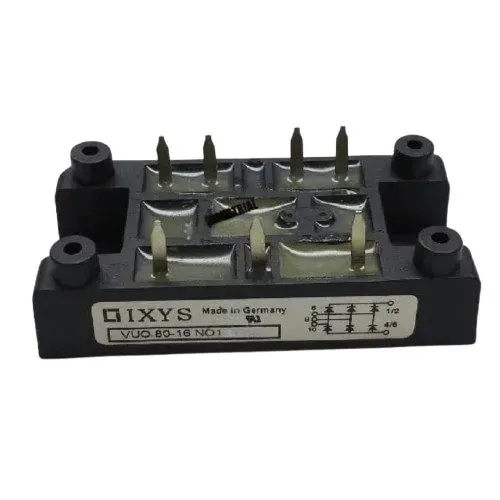 قنطرة تقويم VUO80-16NO1 بجهد عكسي 1600 V وهبوط أمامي 1.14 V عند 30 A