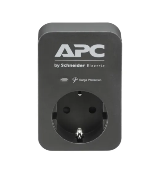 APC Essential SurgeArrest PME1WB-GR 1 Outlet Black 230V
