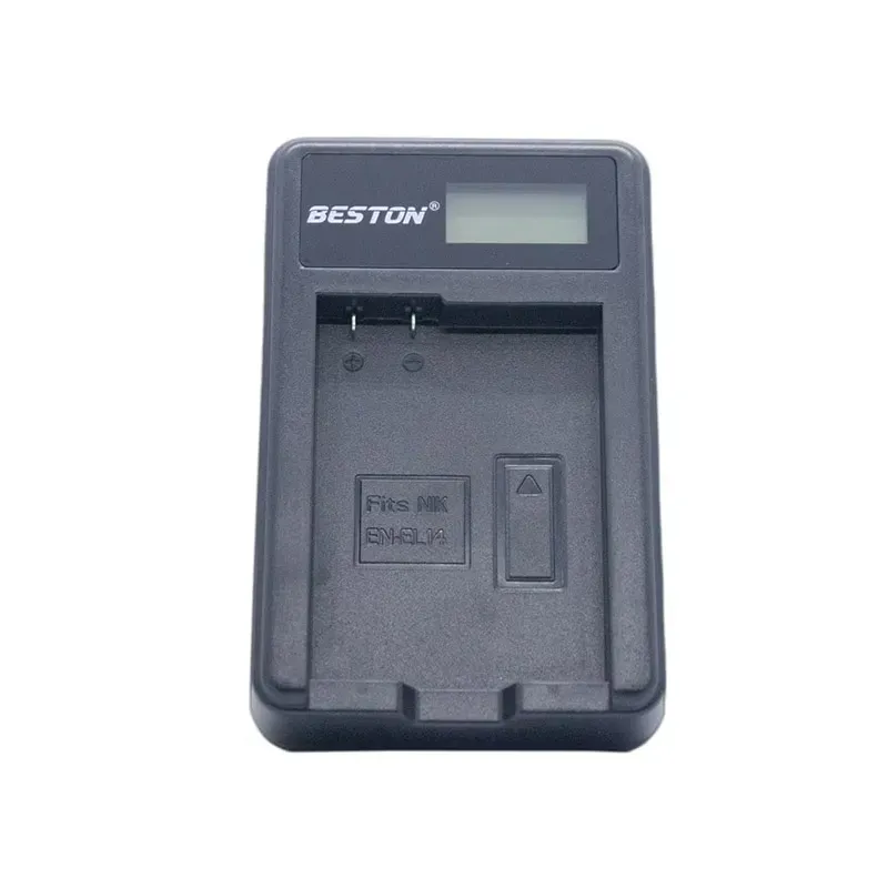 BESTON EN-EL14 LCD Battery Charger for Nikon, USB-C