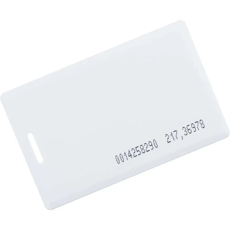 RFID 125kHz White PVC Card (Read-Only)