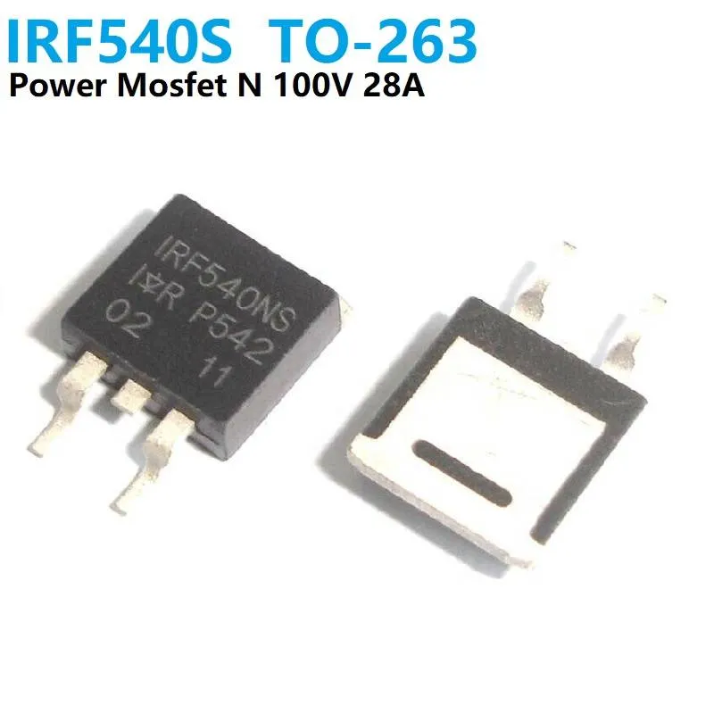 IRF540S SMD Power MOSFET N-Channel 100V 28A TO-263