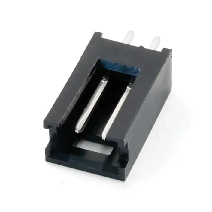 TE Connectivity AMP 2-Position 1-Row 2.54mm Pin Header 280370-2