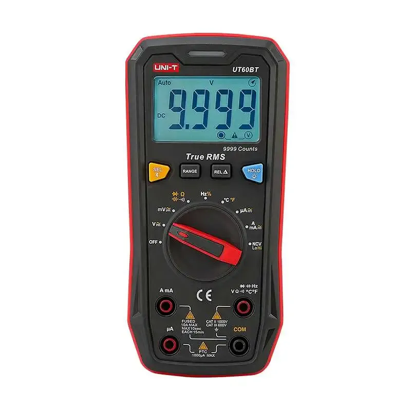 UNI-T UT60BT True RMS 9999-Count Digital Multimeter with Bluetooth