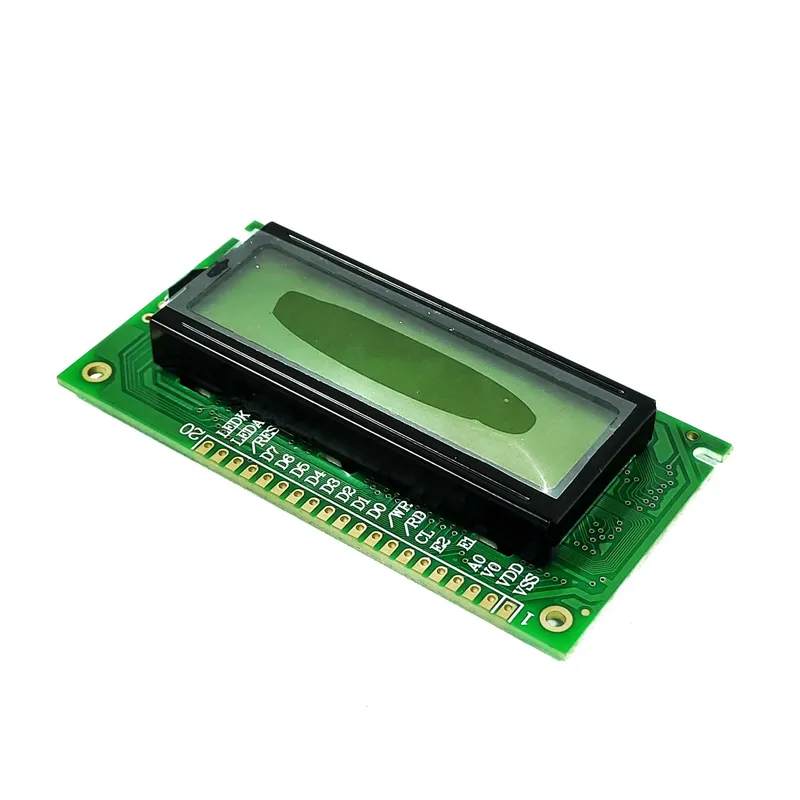Yellow-Green 12232A Graphic LCD Module 122x32 Dots 5V No Backlight
