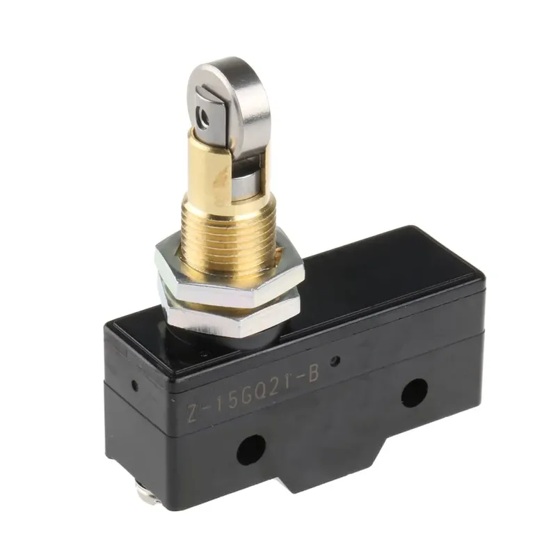 Z-15GQ21-B Panel Mount Limit Switch Cross Roller Plunger 15A 250VAC