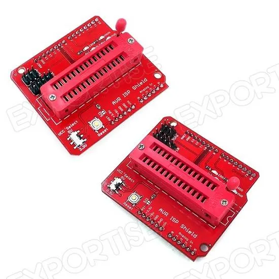درع Arduino ISP لبرمجة البوتلودر للشريحة ATmega328P