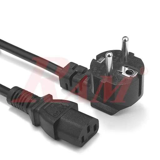 AC Power Cord 1.75 m 10A 250V EU Plug