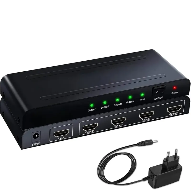 HDMI Splitter 1 In 4 Out 4Kx2K
