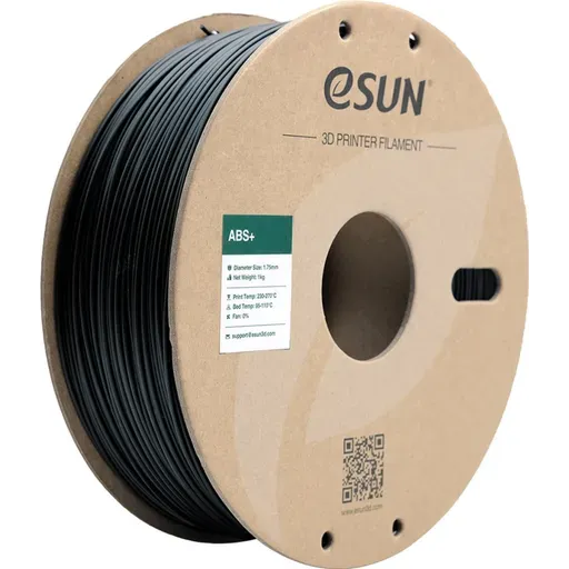 خيط طباعة ثلاثية الأبعاد eSUN ABS+ قطر 1.75 مم بكرة 1 كجم