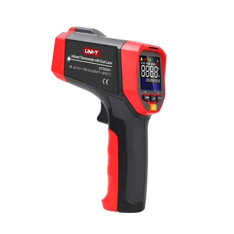UNI-T UT302D+ Infrared Thermometer Dual Laser -32 to 1100°C