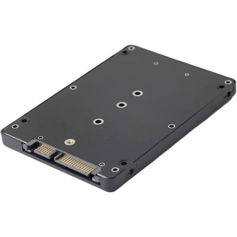 علبة محوّل من SATA III إلى SSD من نوع M.2 (NGFF) بمقاس 2.5 بوصة