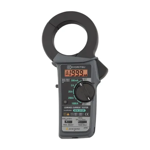 KYORITSU KEW 2413R True RMS Leakage Clamp Meter 68mm Jaw