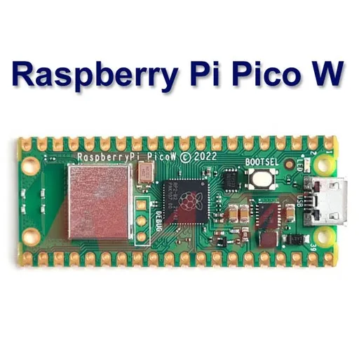 Raspberry Pi Pico W WiFi Microcontroller Board RP2040