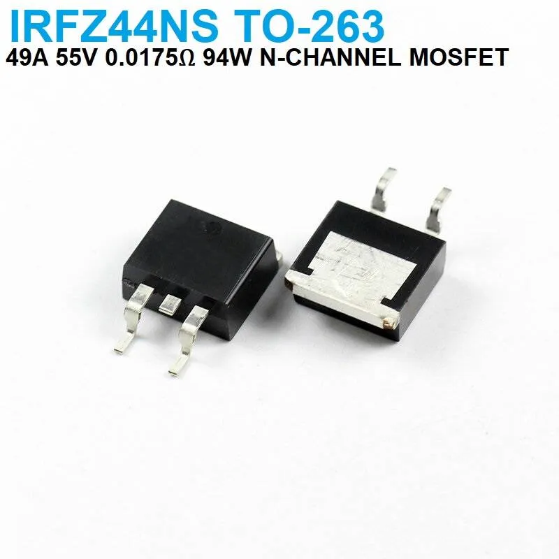 IRFZ44NS SMD Power MOSFET N-Channel 55V 49A TO-263