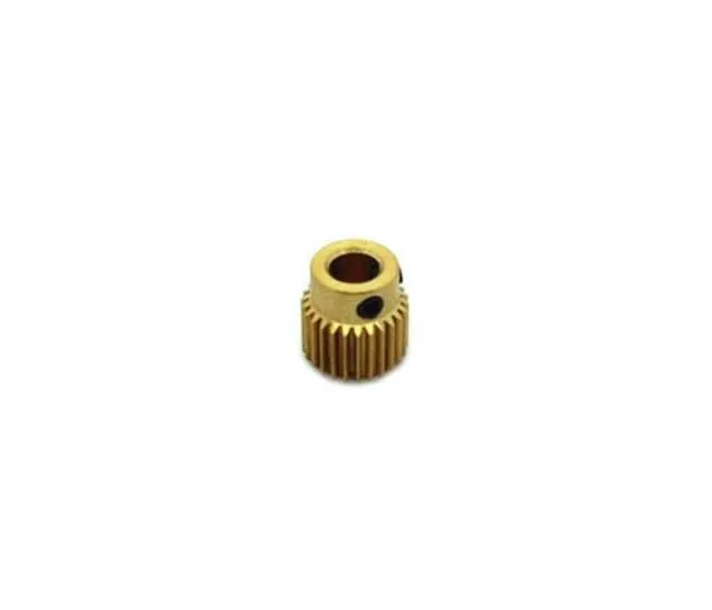 MK7/MK8 Brass Extruder Drive Gear, 26 Teeth, 5mm Bore