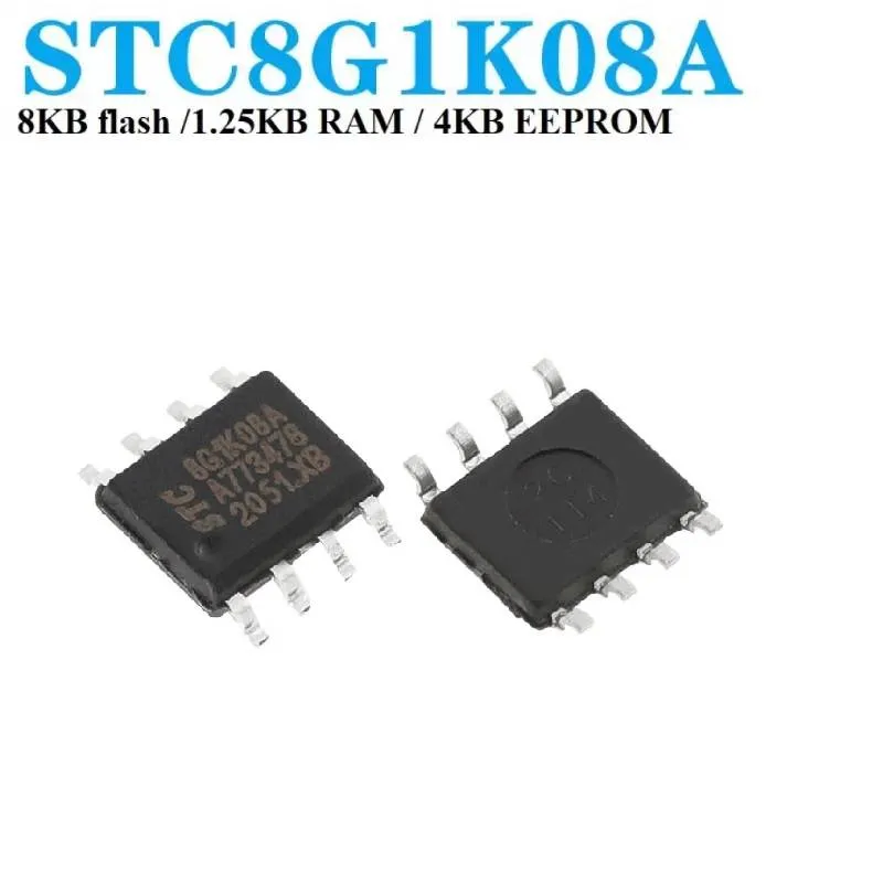 STC8G1K08A-36I-SOP8 8-bit Microcontroller 8KB Flash SOP8