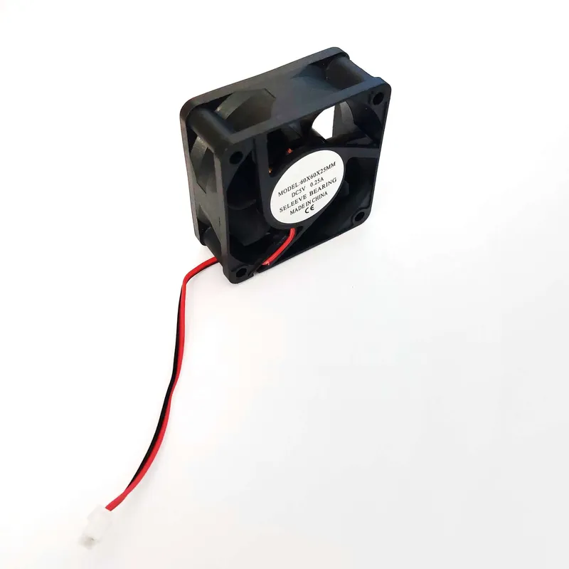 DC Axial Cooling Fan 5V 0.25A 60x60x25mm