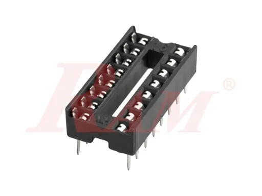 16-Pin DIP IC Socket Base (2.54mm, 8+8)