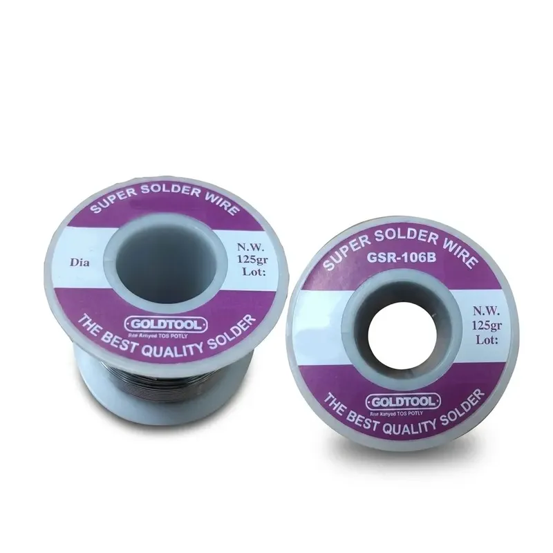 GOLDTOOL GSR-106B Solder Wire 0.6mm 125g (70/30)