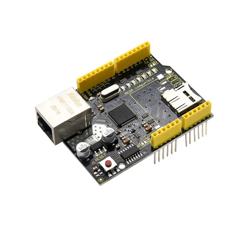 KEYESTUDIO W5100 Ethernet Shield for Arduino UNO and Mega