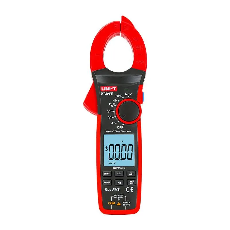 مقياس كلامب رقمي UNI-T سلسلة UT200 بتيار 1000 أمبير AC/DC