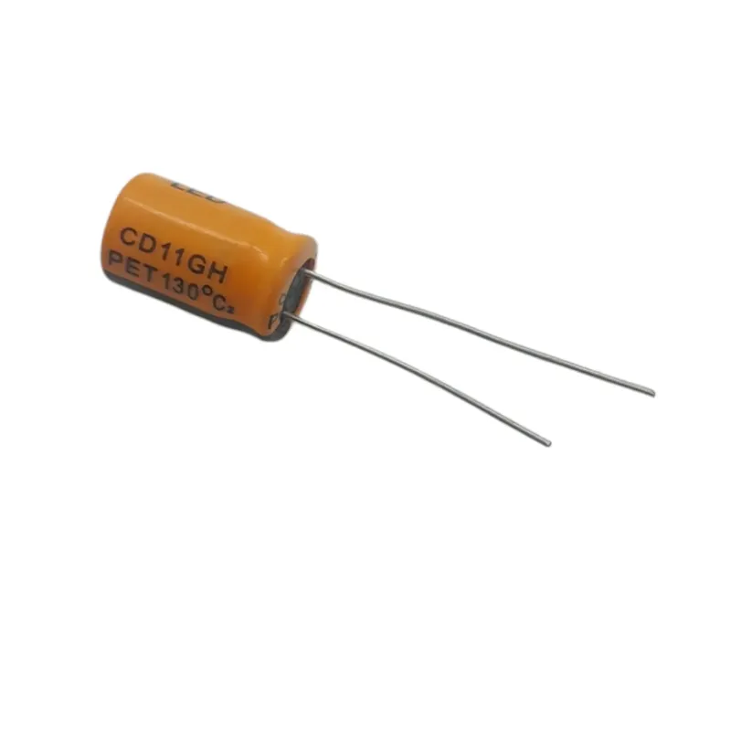 مكثف إلكتروليتي 2.2µF 400V أسود (تثبيت عبر الثقب)