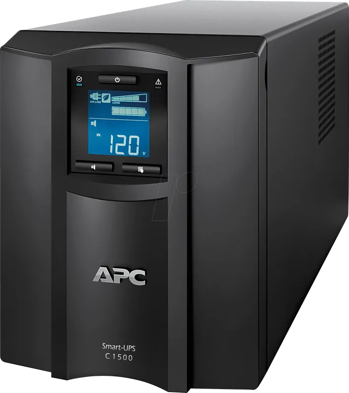 جهاز UPS من APC بقدرة 1500 VA وشاشة LCD مع SMC1500IC