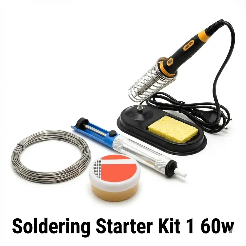 Soldering Starter Kit 60W 220V Beginner Bundle