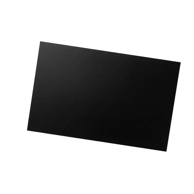 Black Plastic Display Filter 220x130x2mm for LED/7-Segment