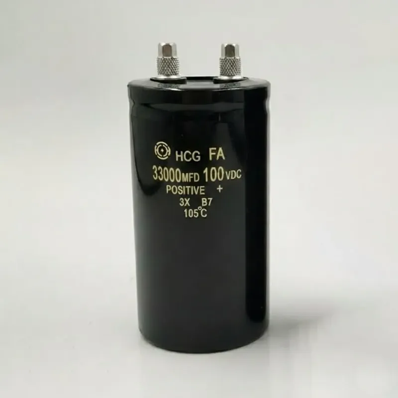 Screw Terminal Aluminum Electrolytic Capacitor 33000µF 100V