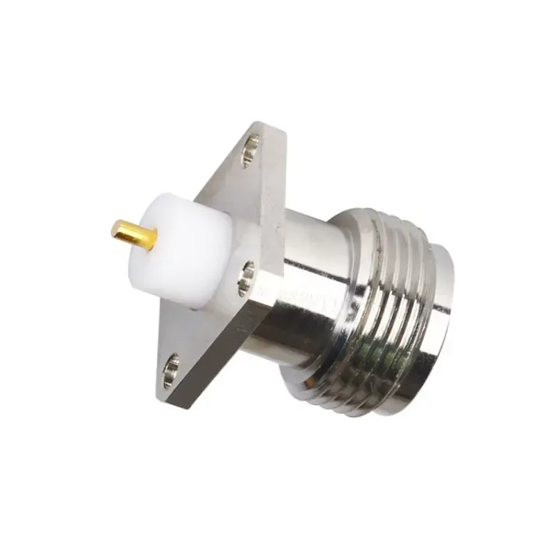 N-KZ-F N-Type Straight Female Socket Flange Mount Connector 50Ω