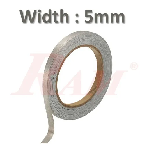 Conductive Fabric Adhesive Tape 5mm x 20M - EMI Shielding