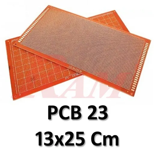 Dot Prototype PCB 13 x 25 cm, Single-Side Copper (PCB23)