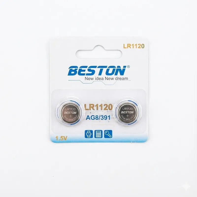 BESTON LR1120 / AG8 / 391 1.5V Alkaline Button Battery (2 pcs)