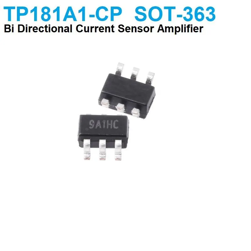TP181A1-CP مضخم استشعار تيار ثنائي الاتجاه بخاصية Zero-Drift وغلاف SOT-363