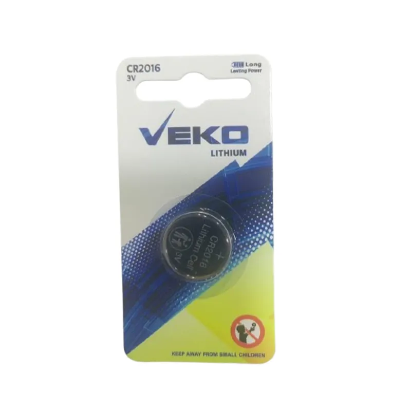 Veko CR2016 3V Lithium Coin Cell Battery (90 mAh)
