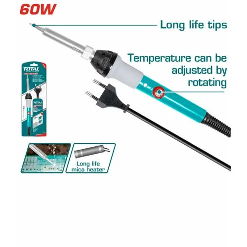 TOTAL TET160831 Variable Temperature Soldering Iron 60W