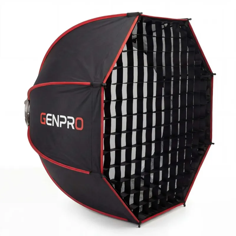 GENPRO GEN-120 Easy Octa Box Softbox with Grid 120cm