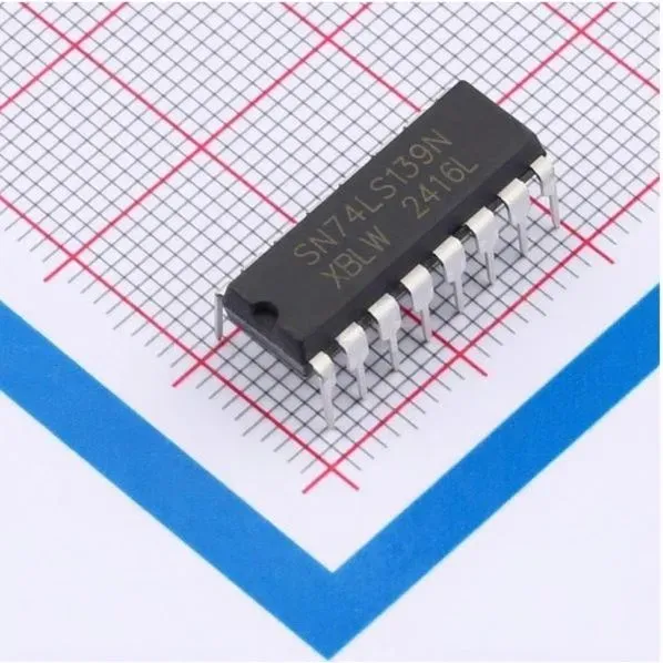 74LS139 Dual 2-to-4 Line Decoder IC, DIP-16