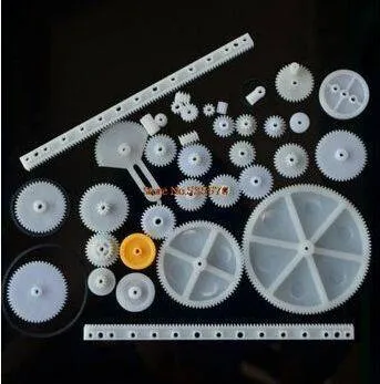DIY Plastic Gear Set for Hobby and Robotics Projects