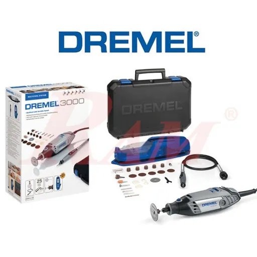 أداة متعددة الاستخدامات DREMEL 3000 (3000-1/25 EZ) مع عمود مرن