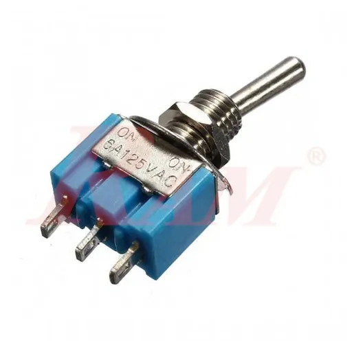 مفتاح تبديل MTS-103 بثلاثة أطراف وثلاثة أوضاع (SPDT ON/OFF/ON)