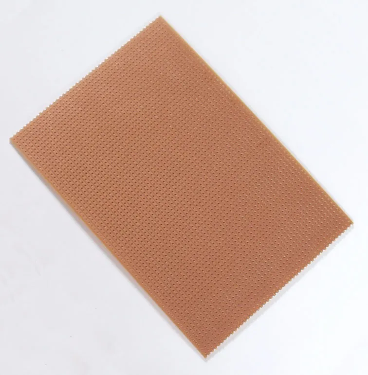 PCB Prototype Board FR4 7x10cm, Copper Strip Lines