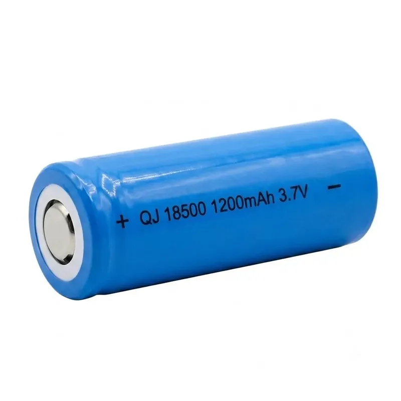 Rechargeable Li-ion Battery 18500 3.7V 1100mAh